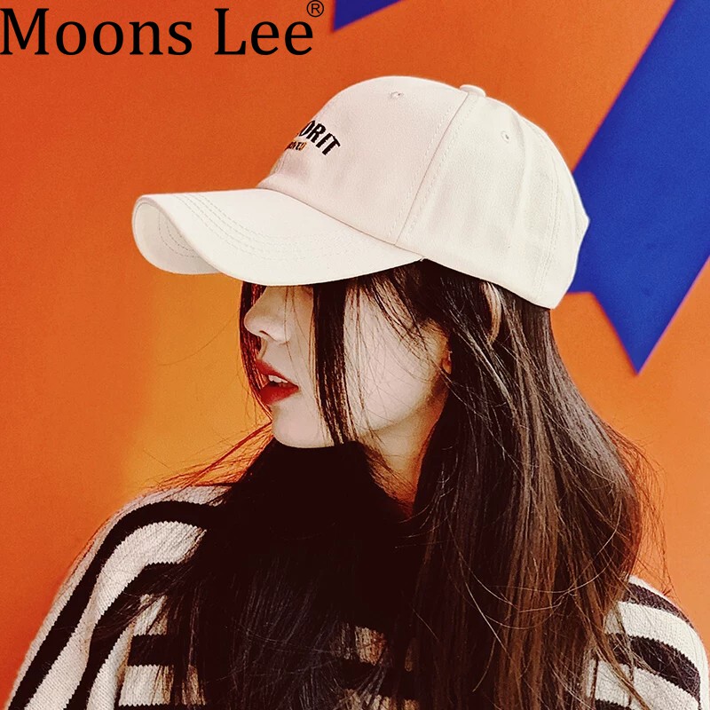 韩版显脸小防晒刺绣棒球帽女