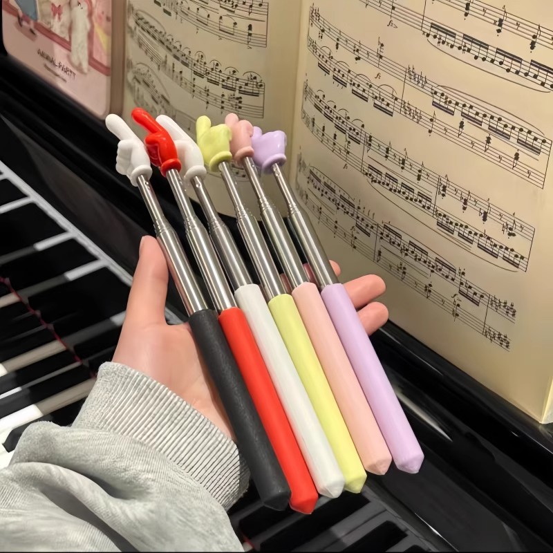 手指棒伸缩阅读手指伸缩点读棒