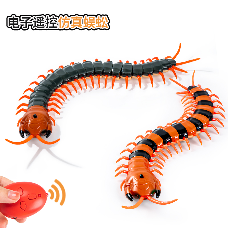 仿真蜈蚣动物模型爬行电动玩具