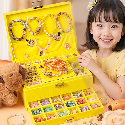 古风女孩子手工diy串珠手链制作