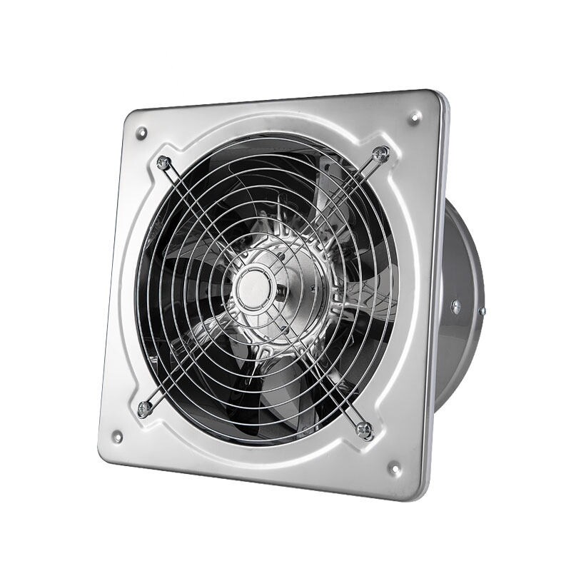 松日本16厨房排气扇静音换气扇大烟机专用功率排风抽风机强力抽油