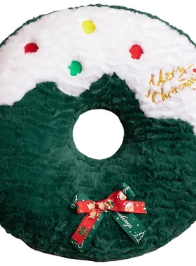 公仔抱枕毛绒装饰可爱圣诞节摆件家用玩偶礼物姜饼人甜甜圈