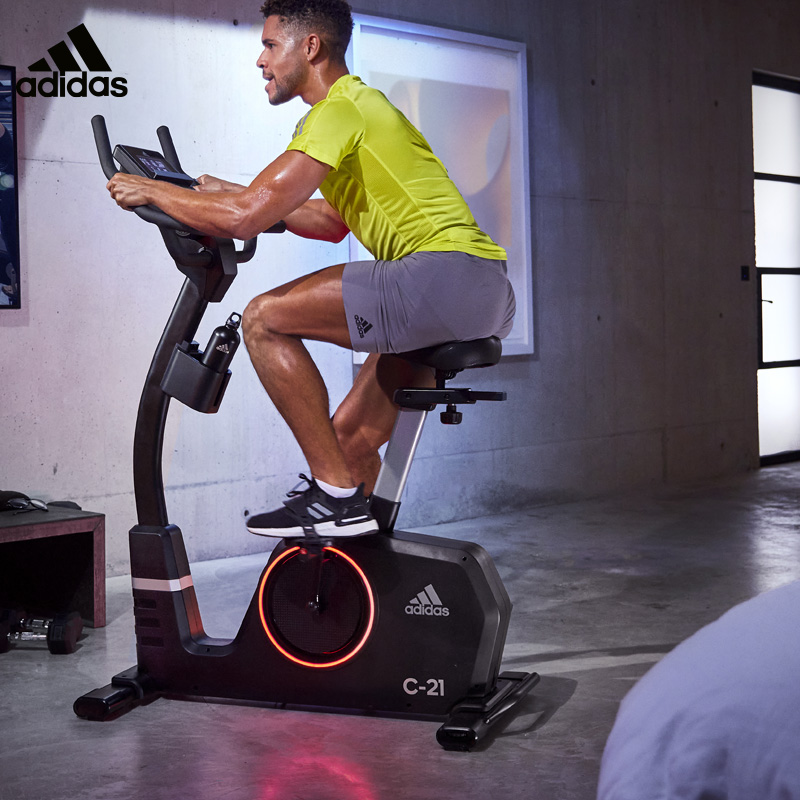 Adidas阿迪达斯C-21健身车家用款动感单车小型静音室内运动自行车