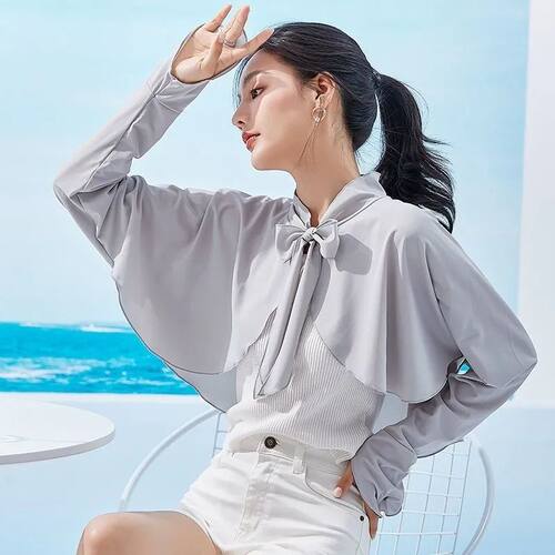 夏季骑电动车防晒衣女外