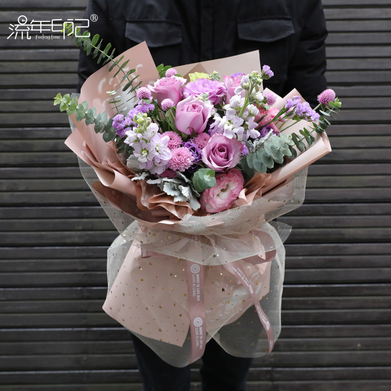 上海同城鲜花速递混搭朋友订花