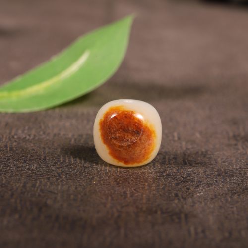珠子哥和田玉籽料圆珠手串配珠