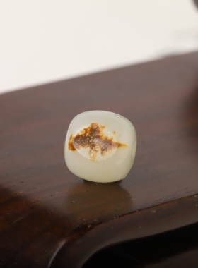 珠籽料老型手链红皮和田玉正宗