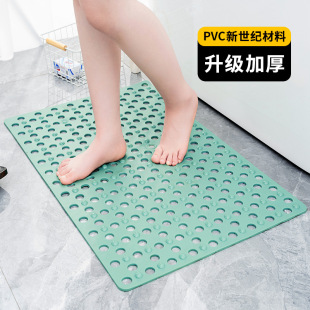 浴室防滑垫老人孕妇洗澡防摔神器家用淋浴房吸盘方形地垫按摩脚垫