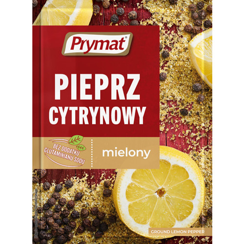 柠檬黑胡椒袋装调味料prymat