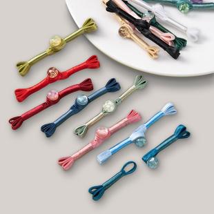 花瓣燕尾一字盘口旗袍扣子复古唐装中国风外套大衣服饰辅料纽扣女