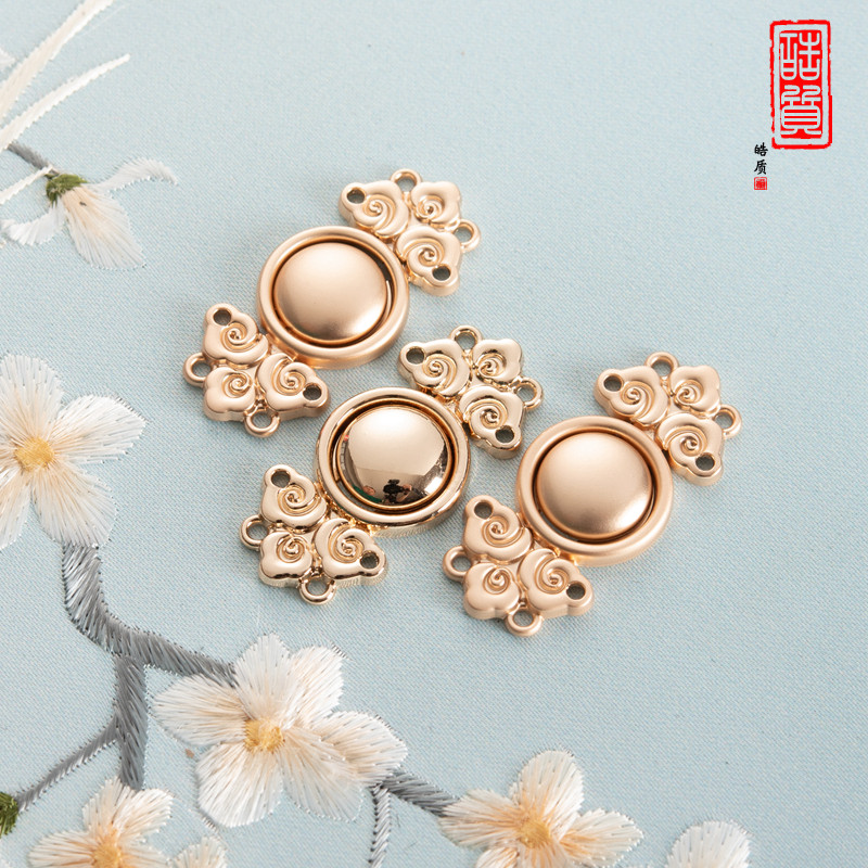 汉服子母扣旗袍明制云肩立领中国风金属盘扣对扣童锁祥云汉服辅料,纺织面料/辅料/配套,服装纽扣,淘宝优惠券,粉丝福利购,淘宝优惠卷