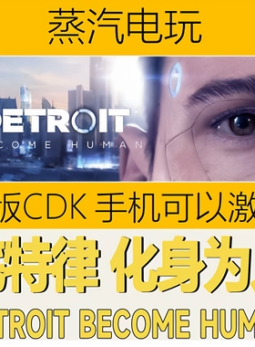 Steam正版 底特律:化身为人 Detroit Become Human 国区激活码CDK