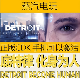 Detroit 化身为人 Become Human CDK Steam正版 国区激活码 底特律