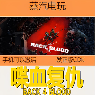 Back 喋血復(fù)仇 現(xiàn)貨秒發(fā) 國區(qū)激活碼 CDKEY Blood Steam正版