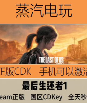 Steam正版  最后的生还者 The Last of Us Part I 美国末日激活码