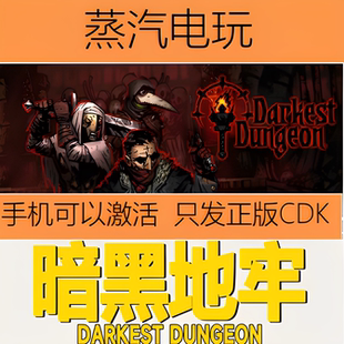 暗黑地牢 国区激活码 Darkest 黑暗地牢 现货 Dungeon Steam正版