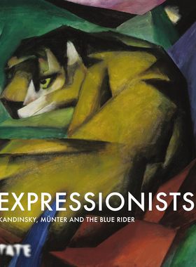 【预售】表现主义者：康定斯基、穆特和蓝骑士 Expressionists: Kandinsky, Münter and The Blue Rider 进口书籍 艺术书籍
