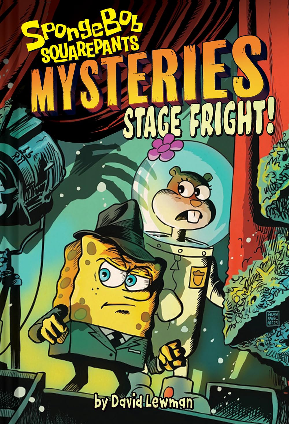 【预售】舞台恐惧症 (海绵宝宝之谜 #3) Stage Fright (SpongeBob SquarePants Mysteries #3) 进口书籍