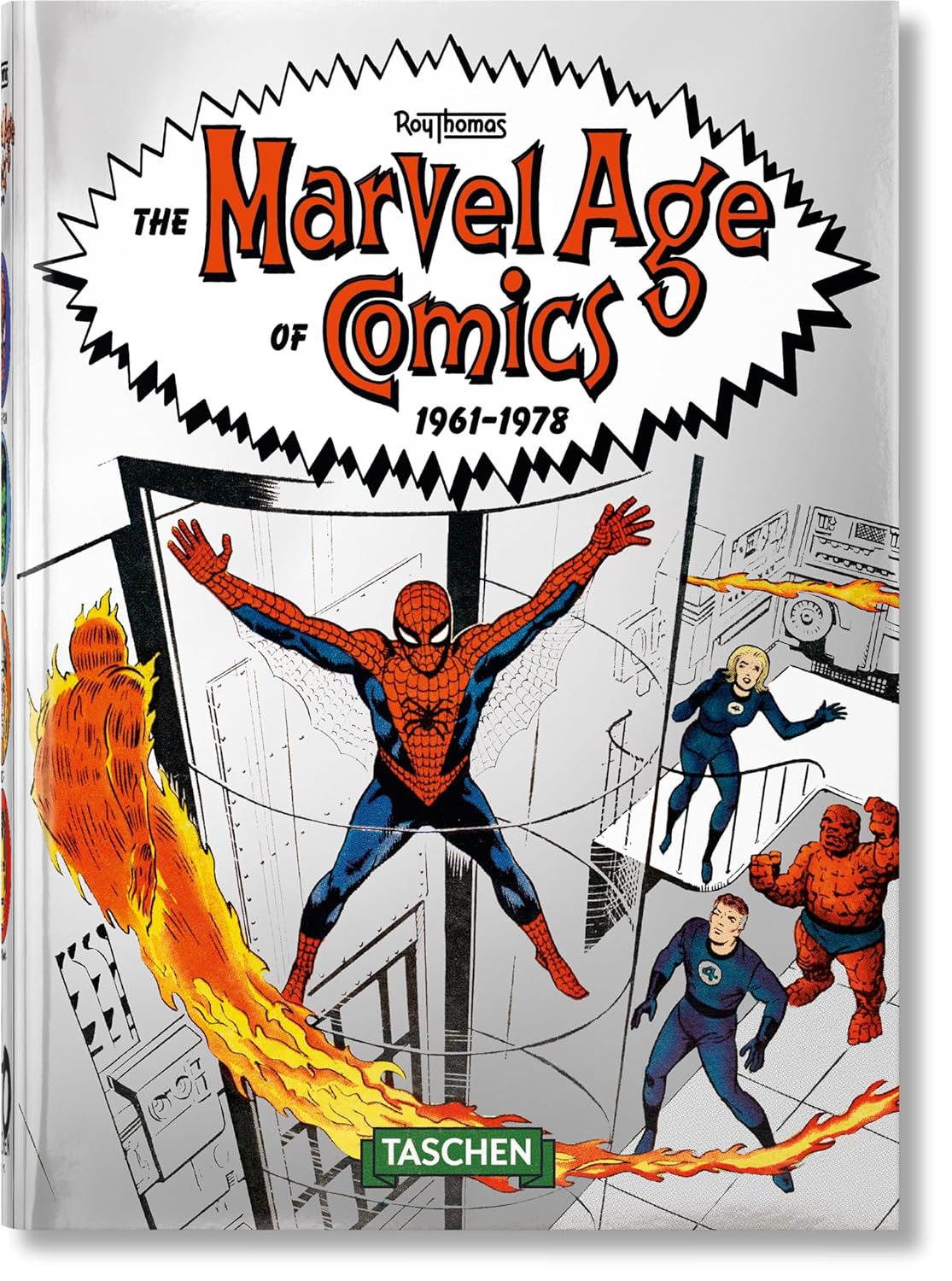 【现货】TASCHEN 40th The Marvel Age Of Comics.40周年纪念版1961年至1978年的漫威时代蜘蛛侠科幻电影漫画收藏画册英文进口图书