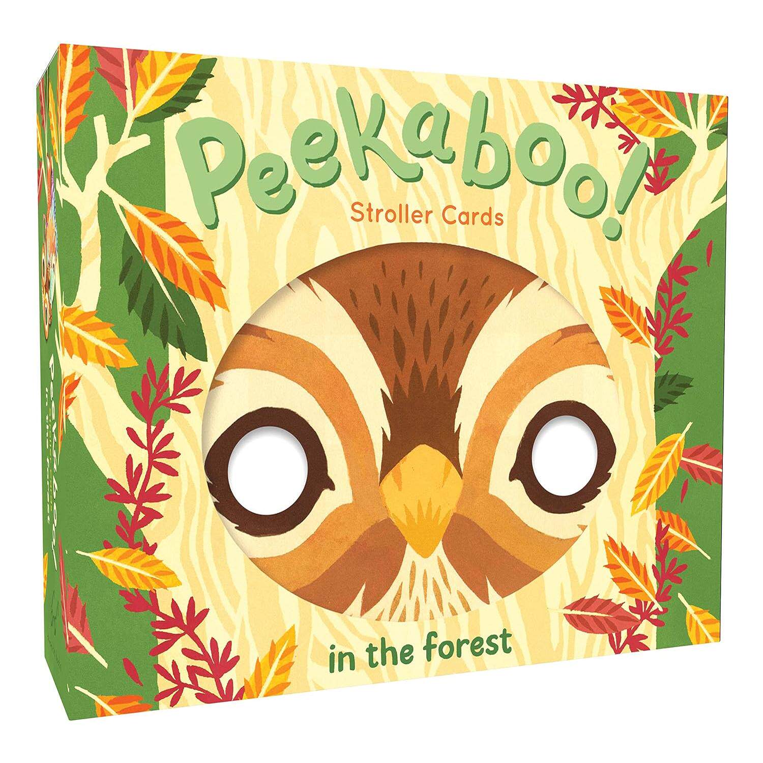【预售】躲猫猫！婴儿车卡片：森林  Peekaboo! Stroller Cards: In the Forest 进口书籍