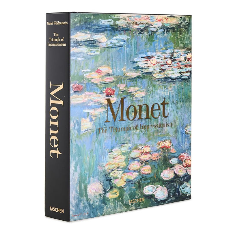 【现货】TASCHEN莫奈印象派油画画册 Monet or The Triumph of Impressionism图书馆精装美术作品集艺术收藏塔森进口原版正版书籍