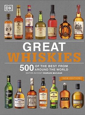 【现货】DK威士忌百科 威士忌书籍 Great Whiskies 图解威士忌 英文原版 DK 生活 休闲 酒类 饮品