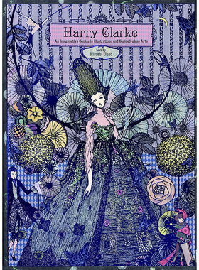【现货】Harry Clarke哈利·克拉克 插画童话彩色玻璃   PIE  进口书籍