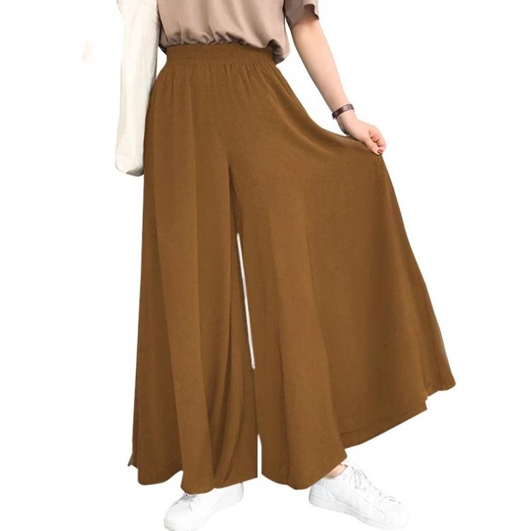 S-5XL women pants plus size ladies loose trousers 女阔腿裤