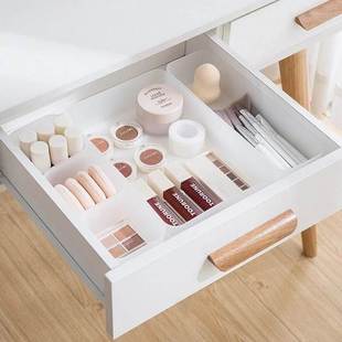 Drawer Organizer Storage Box Plastic Sundries Container Divi