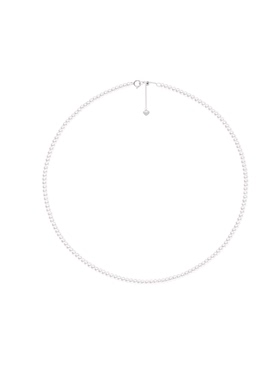 BEAUFINA百分娜淡水珍珠项链S925银小米珠天然锁骨链强光高级女