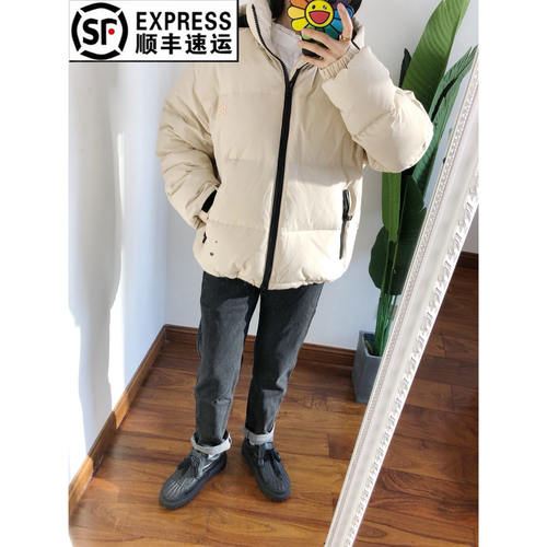 折仅S 买手店hug0 防风防水夹克羽绒服鸭绒 休闲显瘦时尚保暖男女