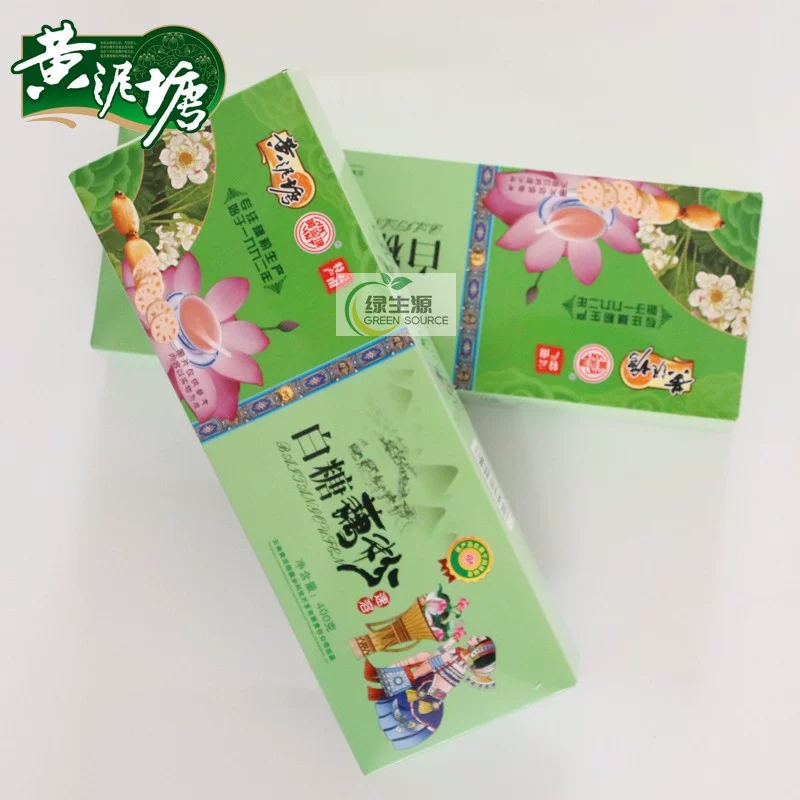 云南特产黄泥塘红莲藕粉微颗粒白糖400克(25gX16袋)盒装品质包邮