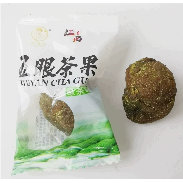 康佬俵五眼茶果228g印象江西婺源庐山三清山特产小吃绿茶味