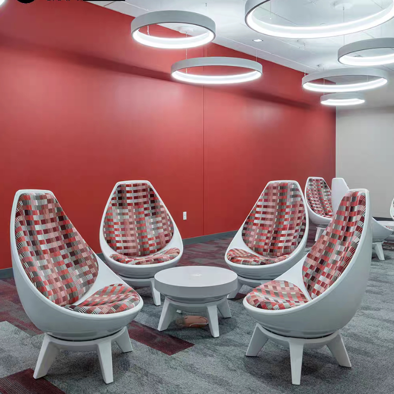 形休闲椅客厅靠背椅旋转椅靠背椅