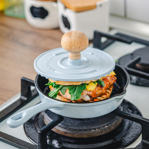 长颈鹿家煎锅平底锅珐琅中国迷你