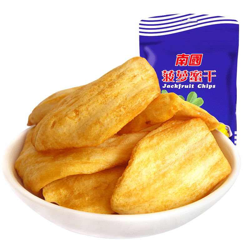南国菠萝蜜干250g袋海南水果干