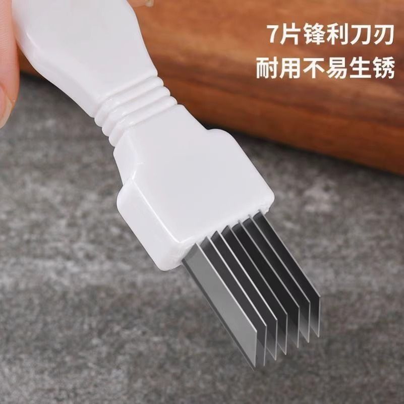 神器加厚切丝芹菜多功能葱花葱丝商用豆角不锈钢家用厨房切菜工具