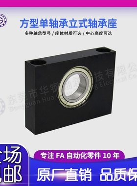 TVC BGTKB BGR81方形单轴承立式轴承座8-20 带座轴承
