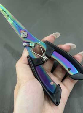 新款钓鱼专用钳子多功能路亚钳便携控鱼钳取钩摘钩垂钓工具鱼线剪