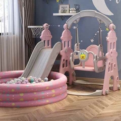 新款滑梯儿童室内家用2至10岁滑滑梯大童宝宝小型5岁楼梯高房子乐