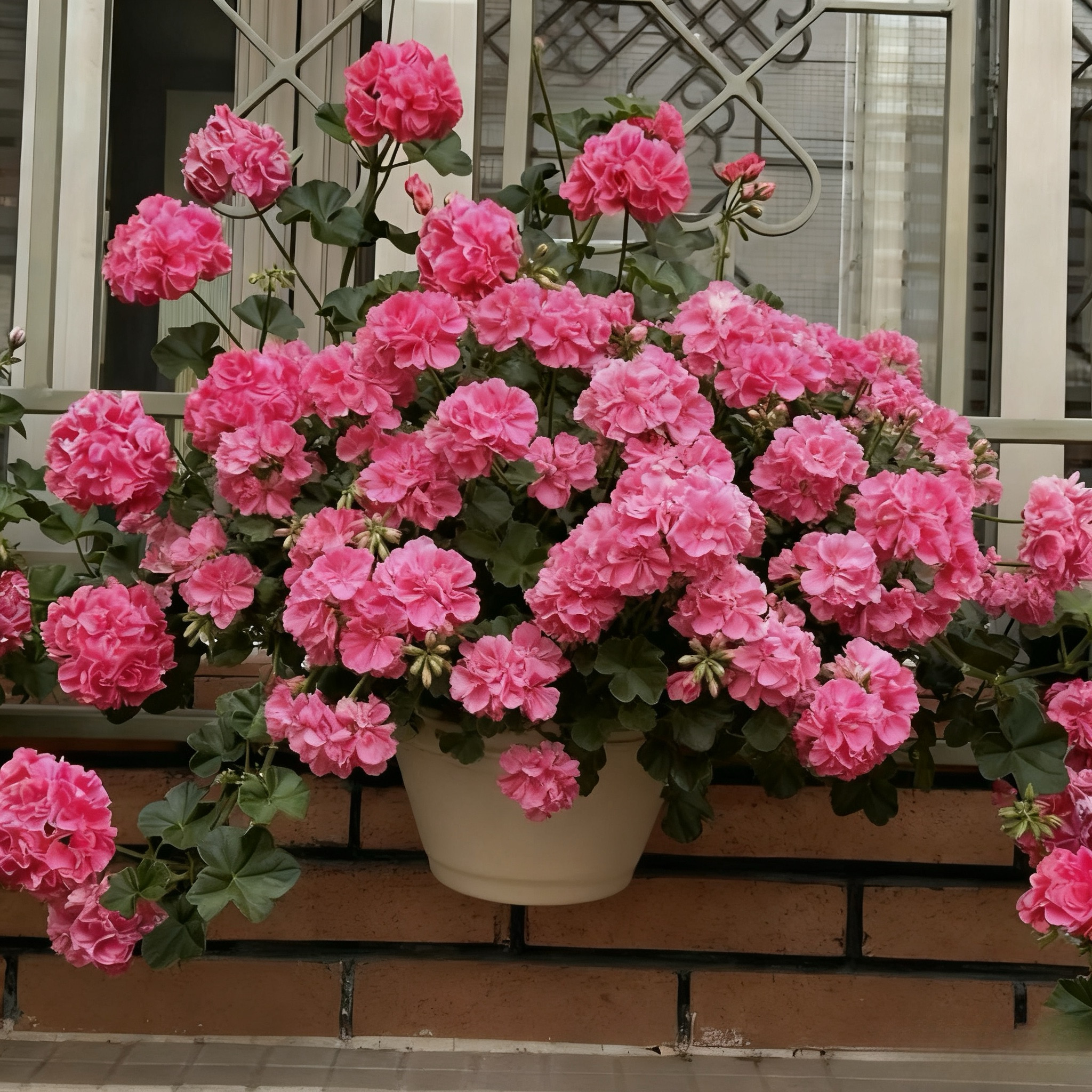 天竺葵盆栽带花带花苞花苗重瓣多季开花皇后飞溅阳台耐寒耐热好养