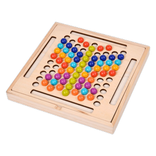 夹珠子益智玩具专注力训练儿童捡豆子精细动作教具3到6岁逻辑思维