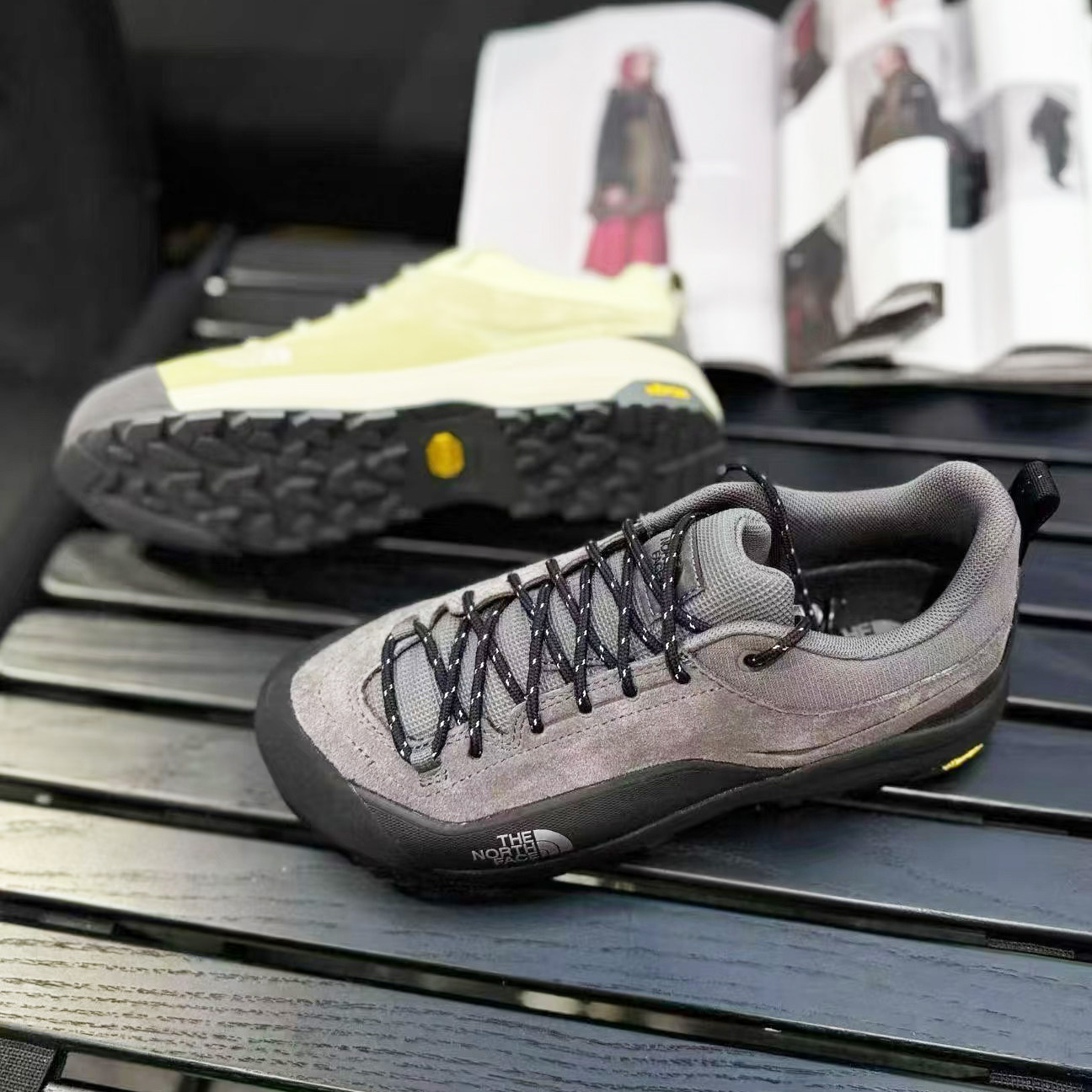 TheNorthFace北面徒步鞋男女26春夏户外防滑抓地翻毛皮登山鞋8G4P