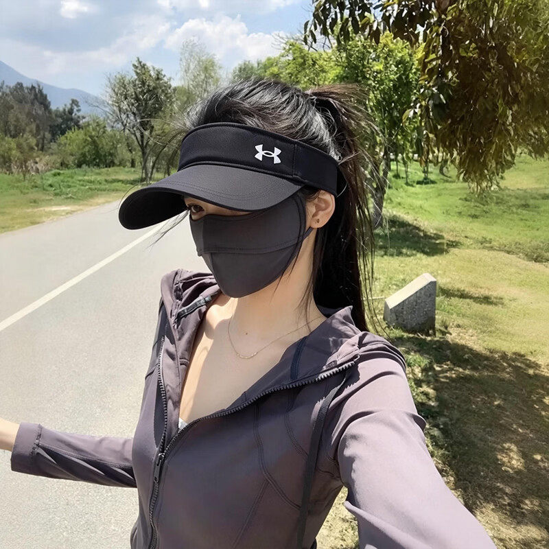安德玛UA男女帽子26春夏新款空顶帽鸭舌帽户外旅行运动帽6009336