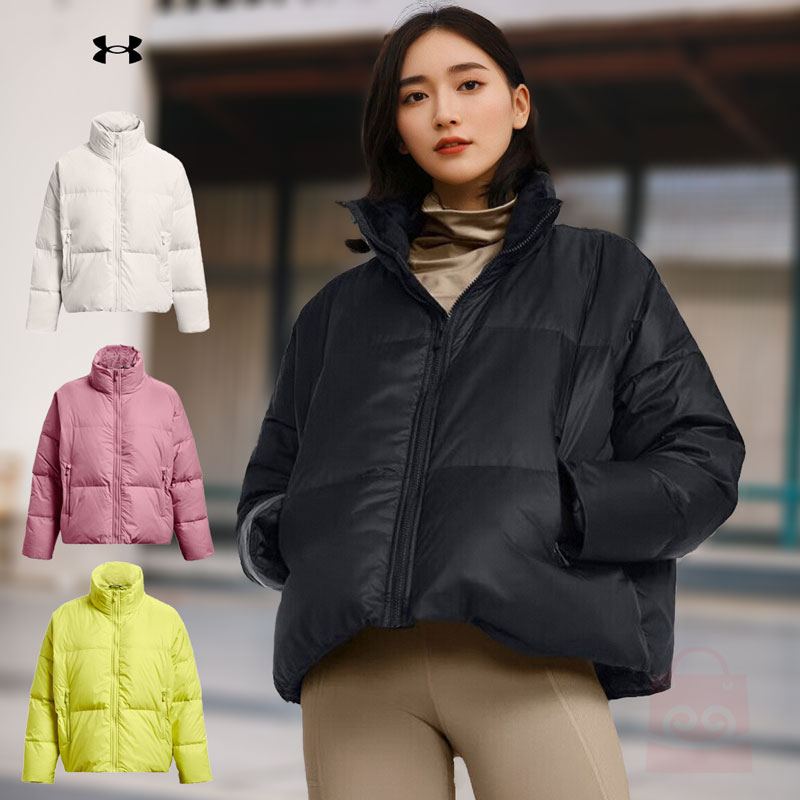 安德玛UA女士运动羽绒服外套