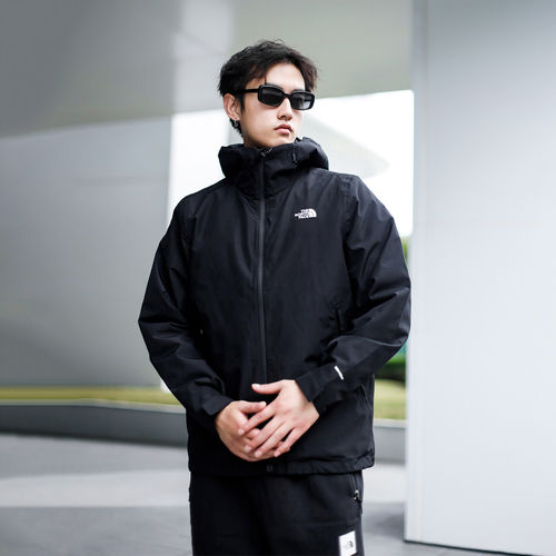 北面男户外棉服内胆三合一冲锋衣