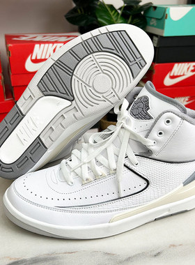 Nike耐克正品 Air Jordan 2 Retro 复刻男子运动休闲篮球鞋DR8884