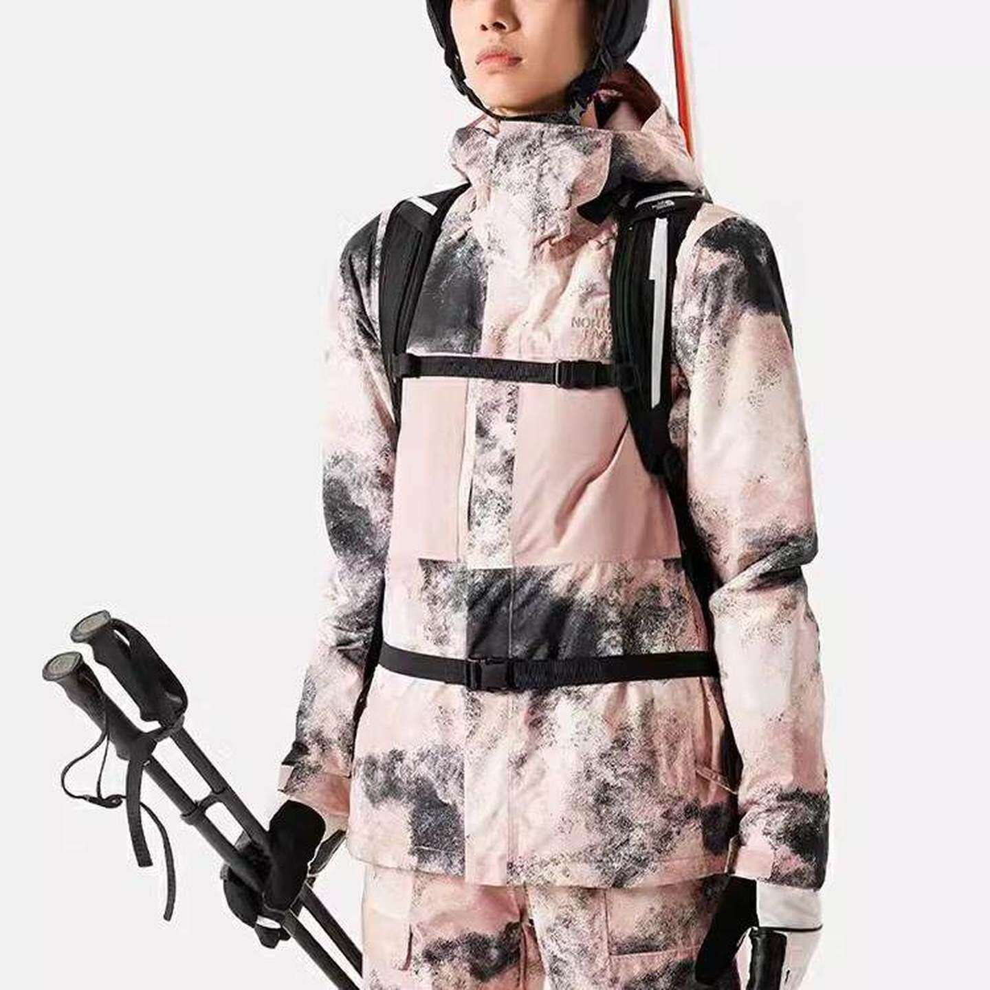 25秋冬新款TheNorthFace北面女士滑雪服户外防水保暖棉服外套7WYK