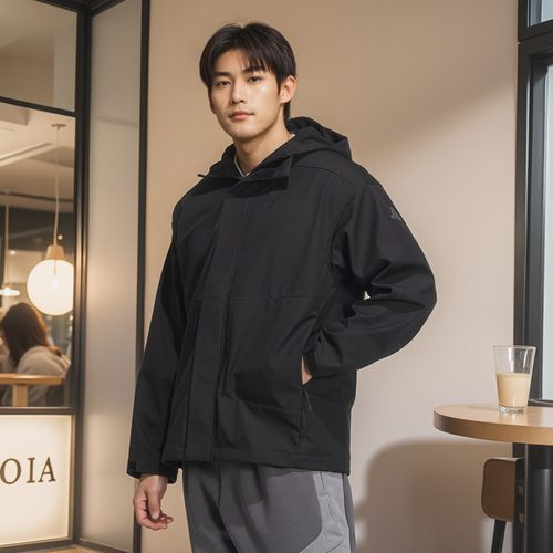 Adidas阿迪达斯暖芯科技拒水夹克