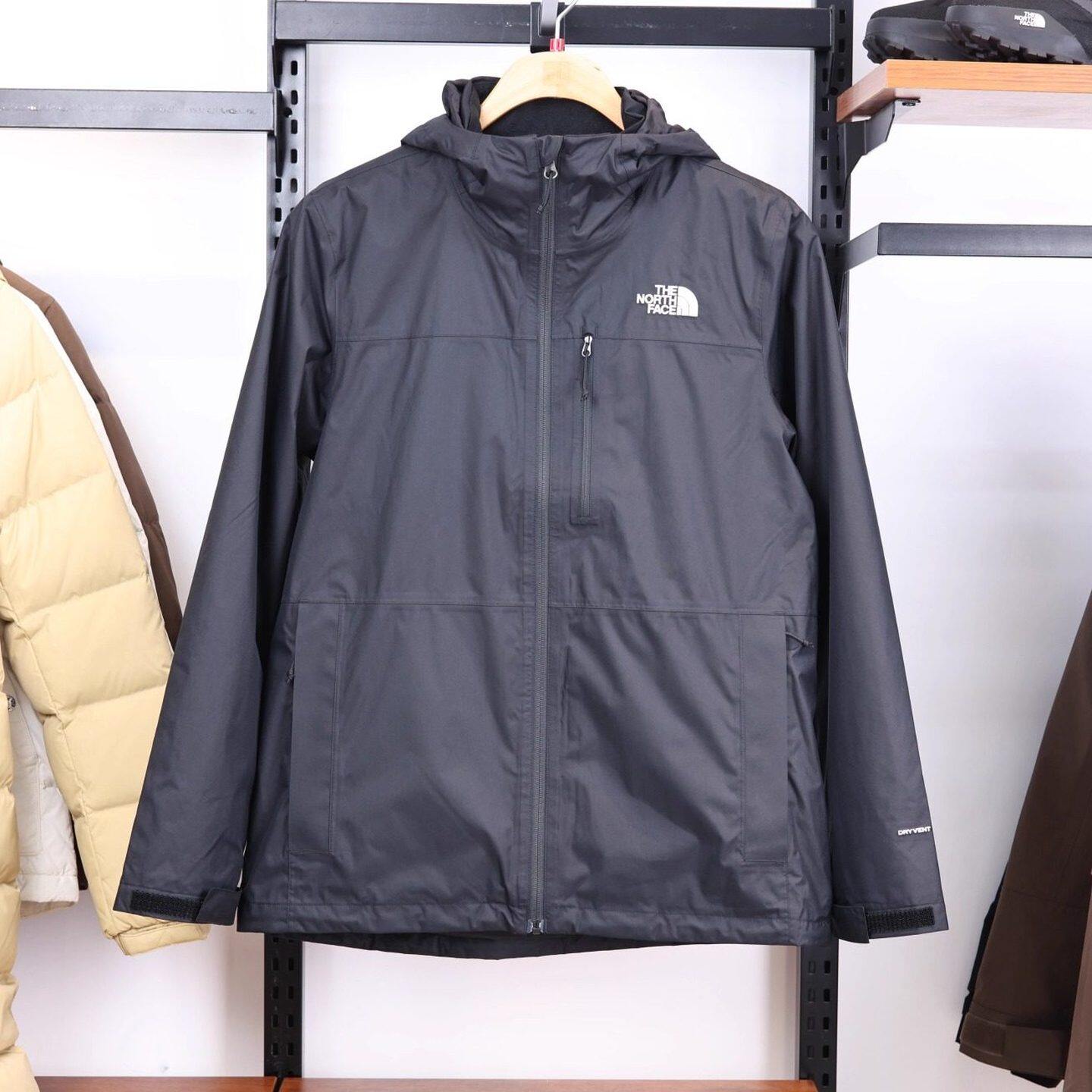 25秋冬新款TheNorthFace北面男户外防水软壳内胆三合一冲锋衣8DMK